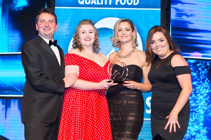 BWG Foodservice Fruity Grain Salad wins best in class!